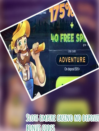 Empire slots no deposit bonus codes