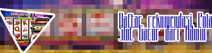 Judi slot online free spin