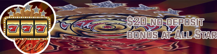 No deposit bonus all star slots
