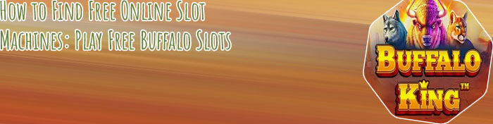 Play wild buffalo slot machine online